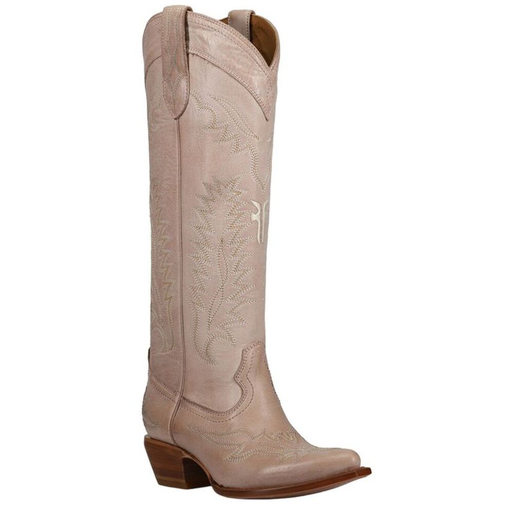 Frye Sacha Feather Deco Leather Boot, Pink